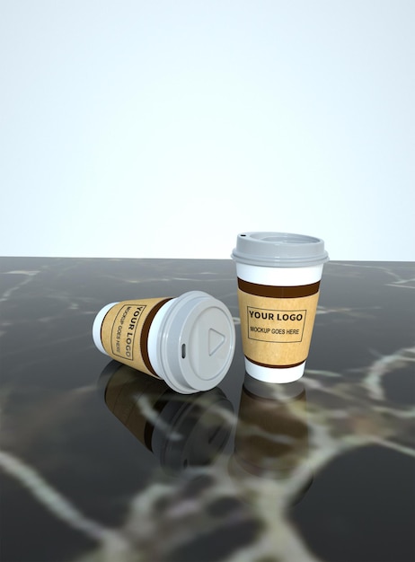 Coffee cup mockup