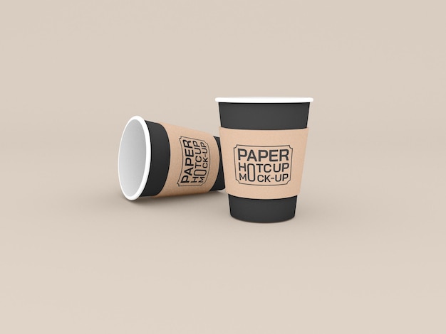 Coffee cup mockup