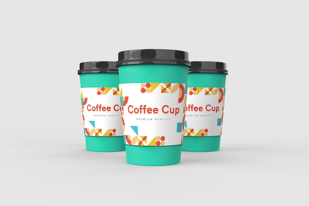 PSD coffee cup mockup