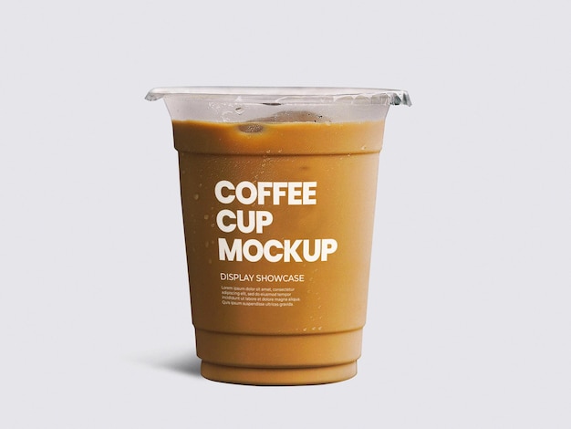 PSD coffee cup mockup