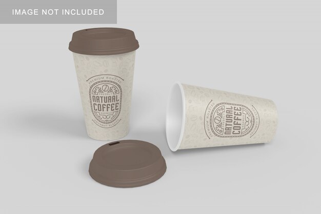 Coffee cup mockup