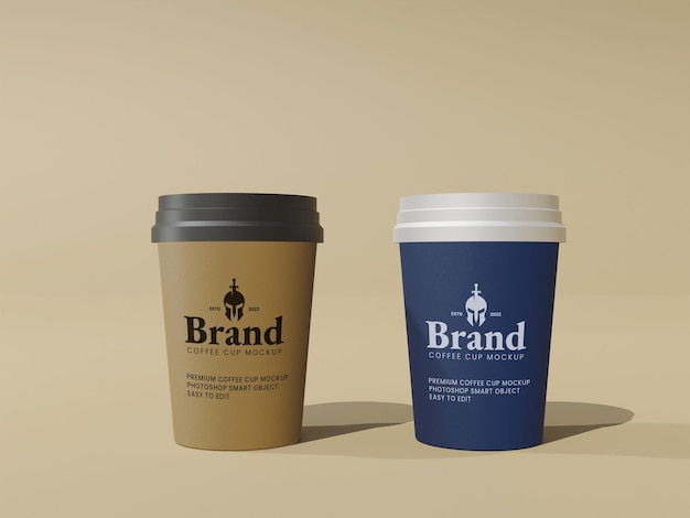 Coffee cup mockup