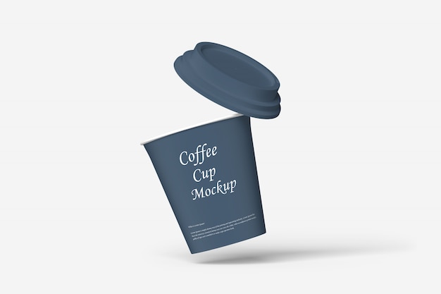 PSD mockup di tazza di caffè