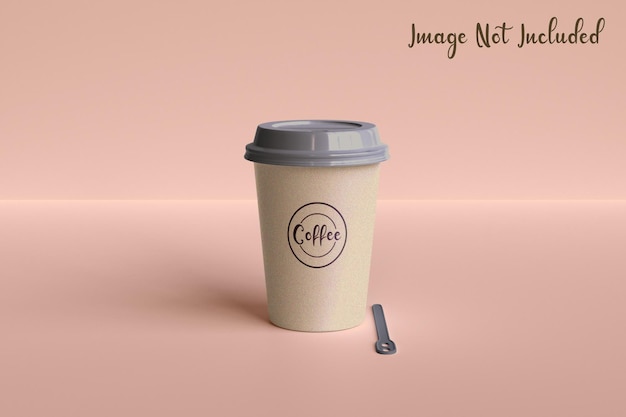 Coffee cup Packaging mockup