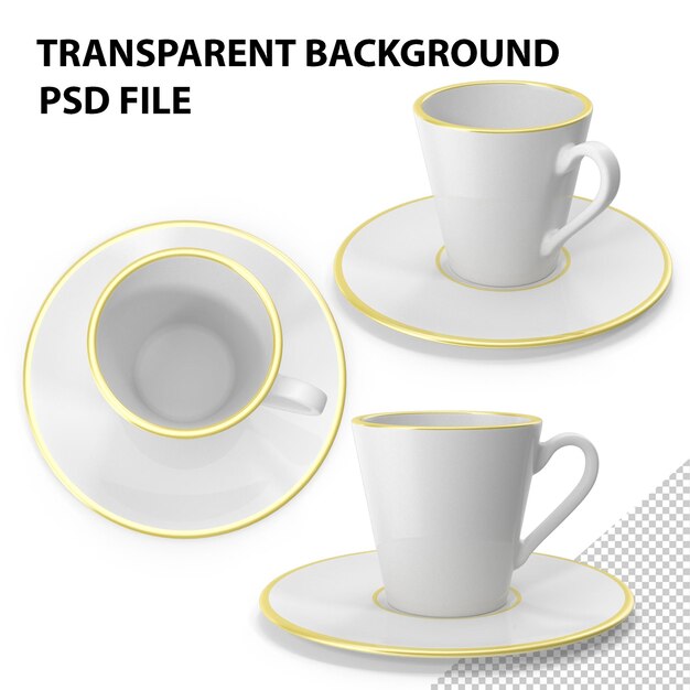 PSD coffee cup png