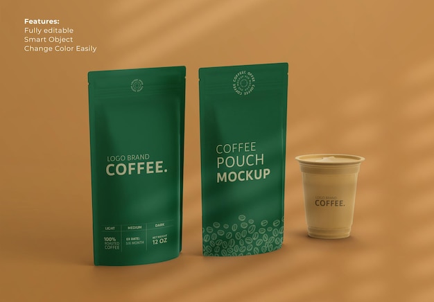 Coffee cup psd mockup