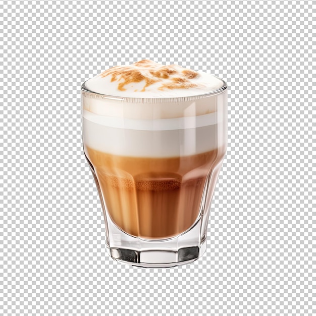 PSD 白いカップのコーヒー カプチーノ