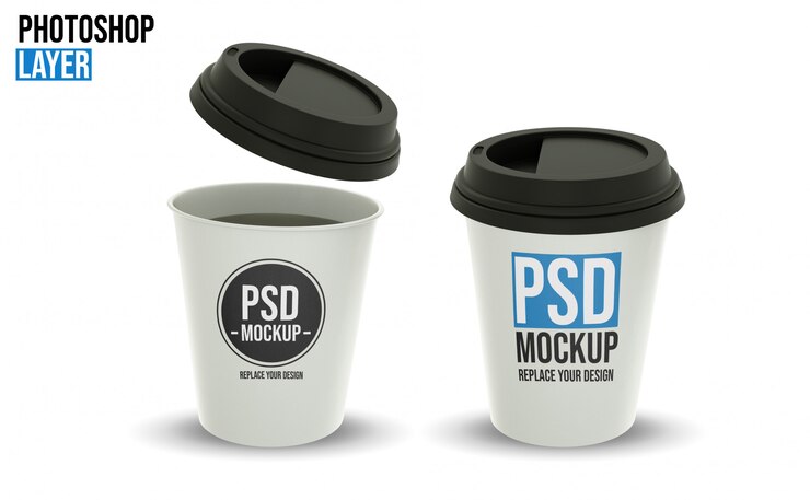 Coffee cups Mockup