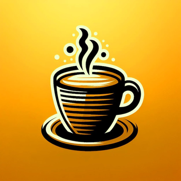 PSD coffee logo