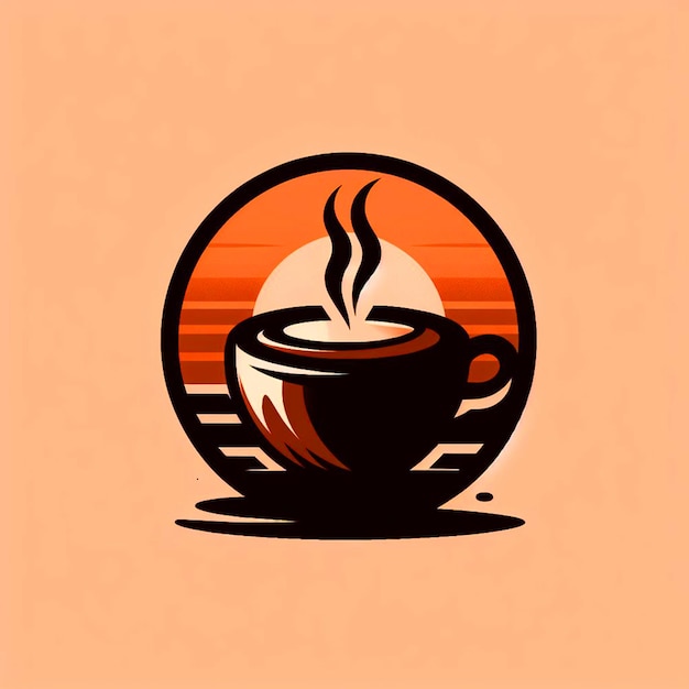 PSD coffee logo