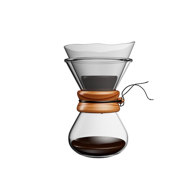 Coffee machine 3d illustration