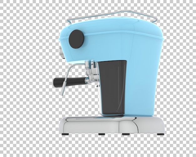 透明な背景 3 d レンダリング図に分離されたコーヒー マシン