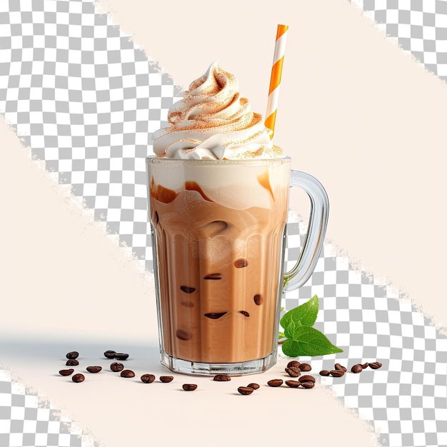 PSD caffè mocha frappe