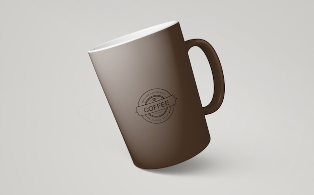 PSD coffee mug mockup for merchandising