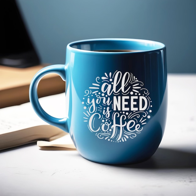 PSD coffee mug mockup