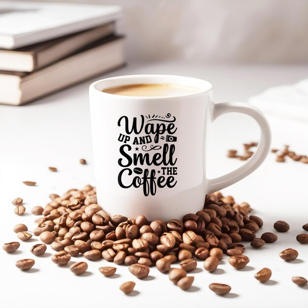 PSD coffee mug mockup