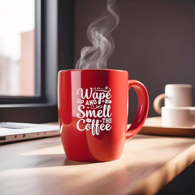 PSD coffee mug mockup