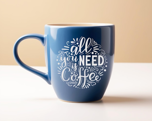 PSD coffee mug mockup