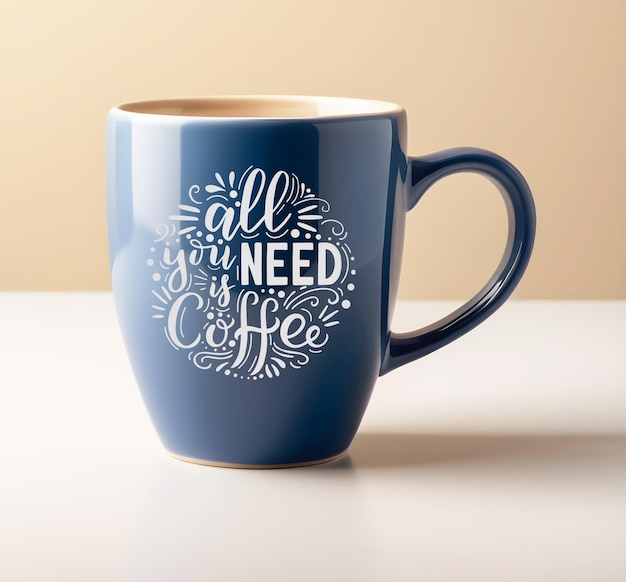 PSD coffee mug mockup