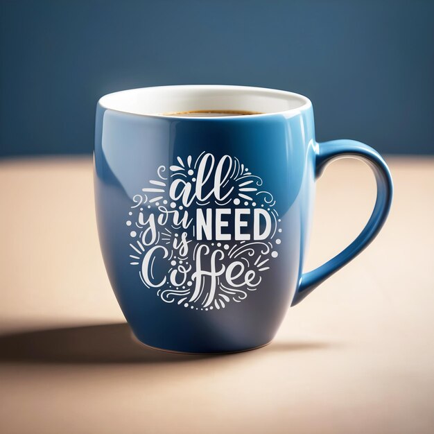 PSD coffee mug mockup