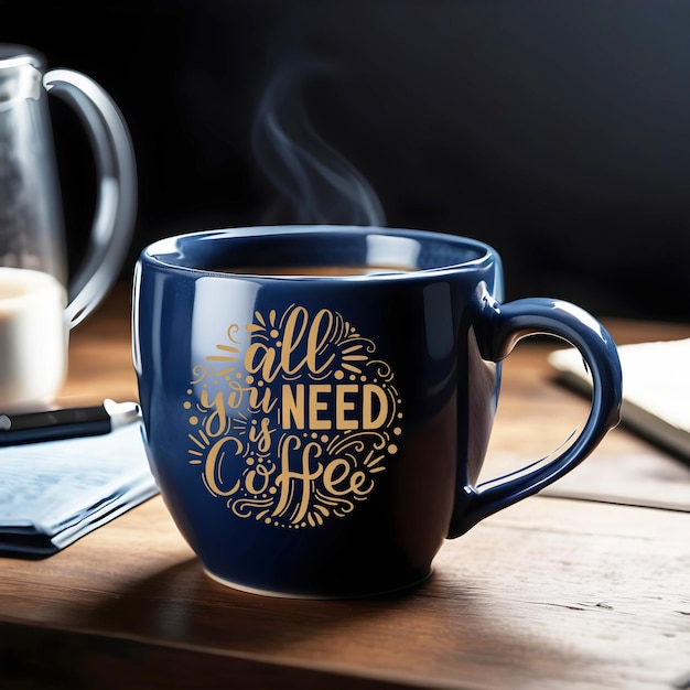 PSD coffee mug mockup