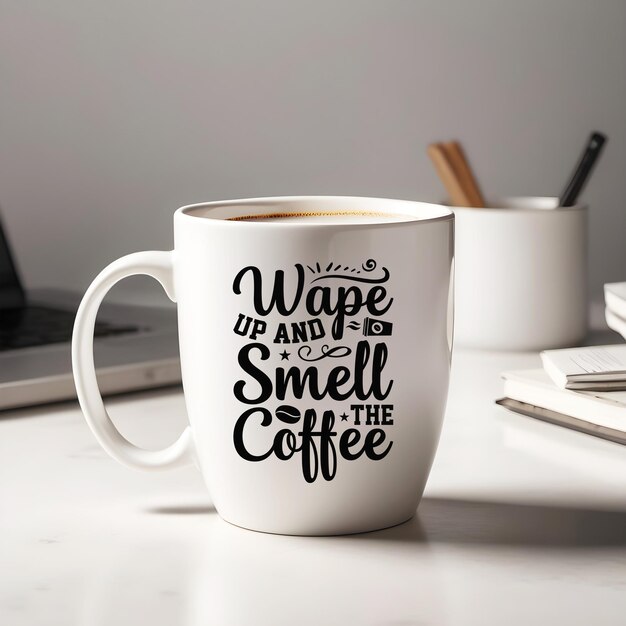 PSD coffee mug mockup