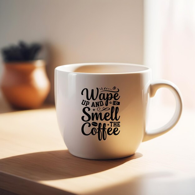 PSD coffee mug mockup