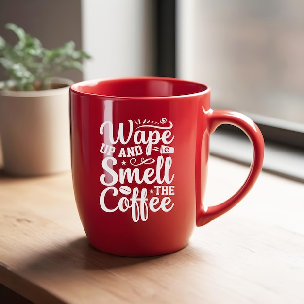 Coffee mug mockup