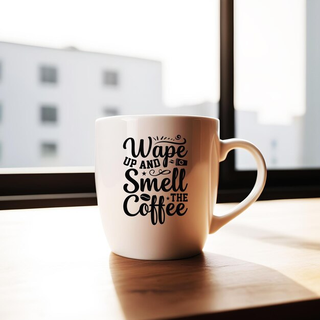 PSD coffee mug mockup