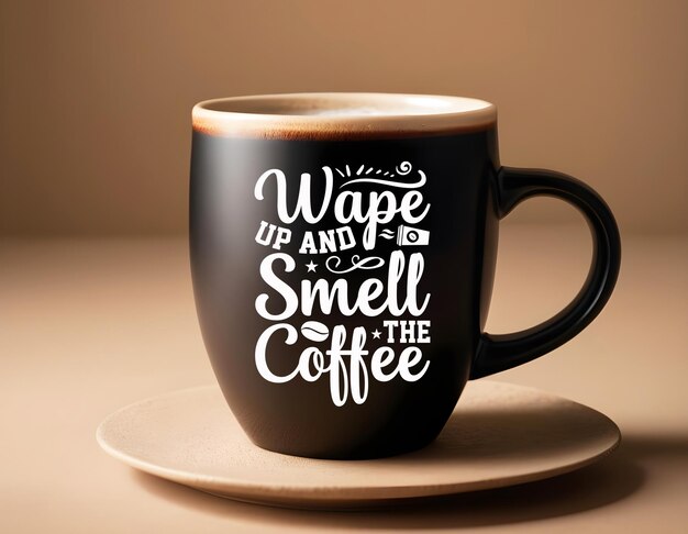 Coffee mug mockup