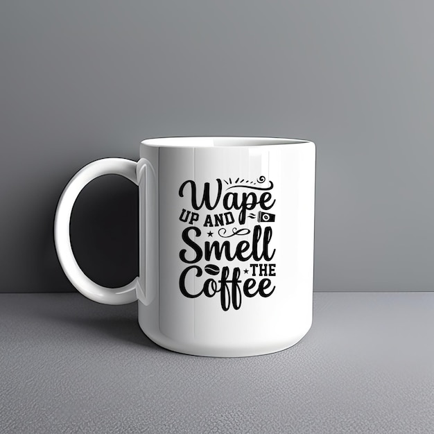 Coffee mug mockup