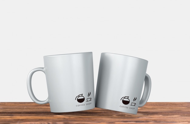 PSD coffee mug mockup