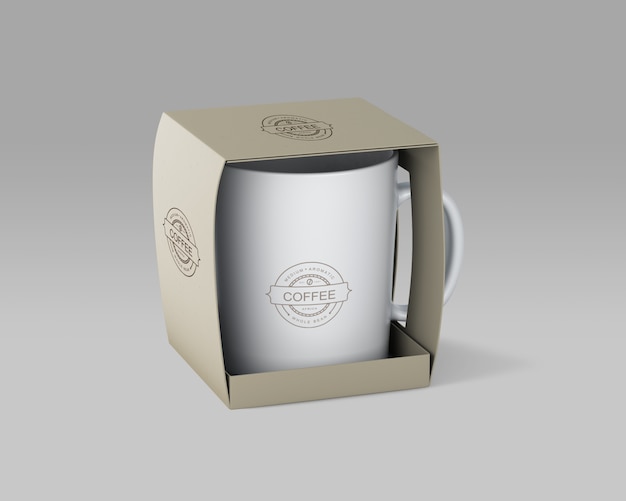 PSD coffee mug mockup