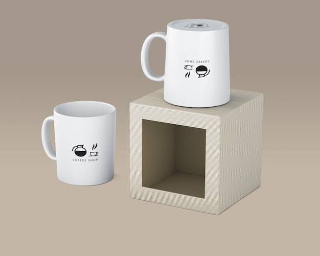 Mockup tazza di caffè