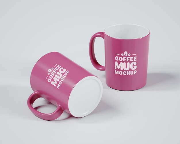 PSD coffee mug mockup