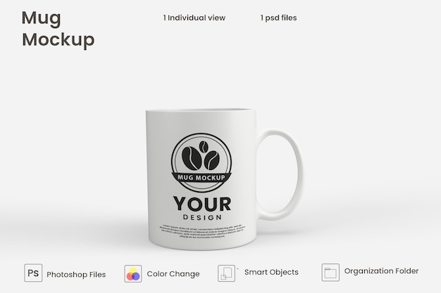 Coffee mug mockup