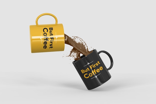 Coffee mug mockup