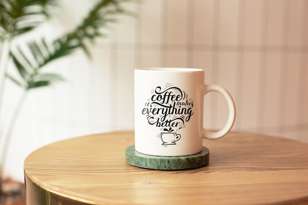 PSD coffee mug psd