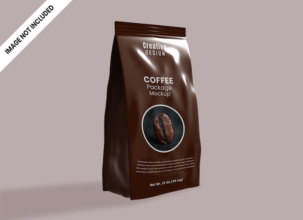 PSD coffee package mockup psd