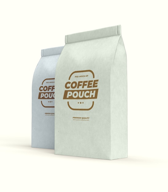 Coffee paper bag packaging