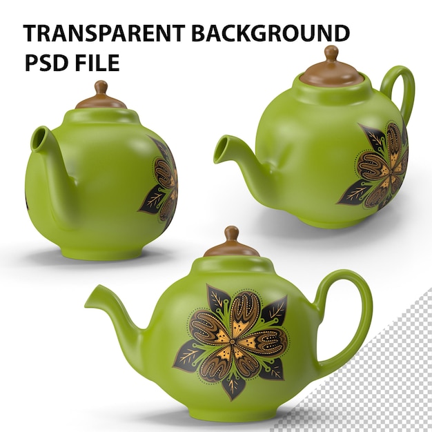 PSD coffee pot png