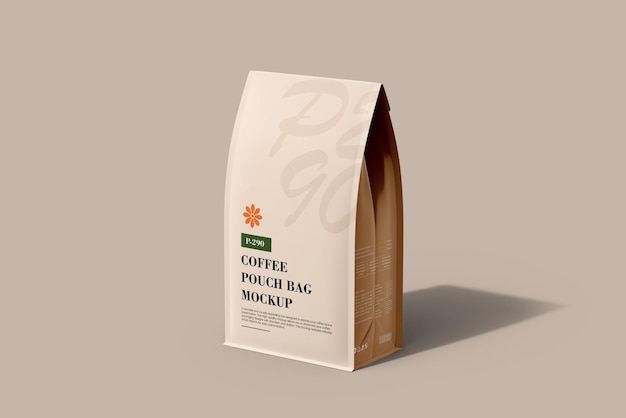 コーヒーパックの包装モックアップ