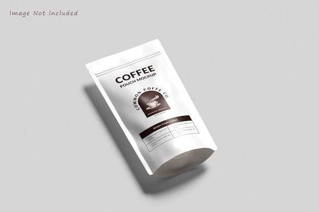 PSD 커피 파우치 포장 모형