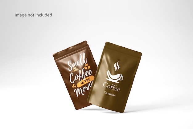 COFFEE POUCH PACKAGING MOCKUP