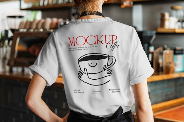 Coffee shop marketing mockup design