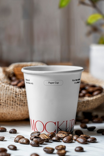 Coffee shop marketing mockup design