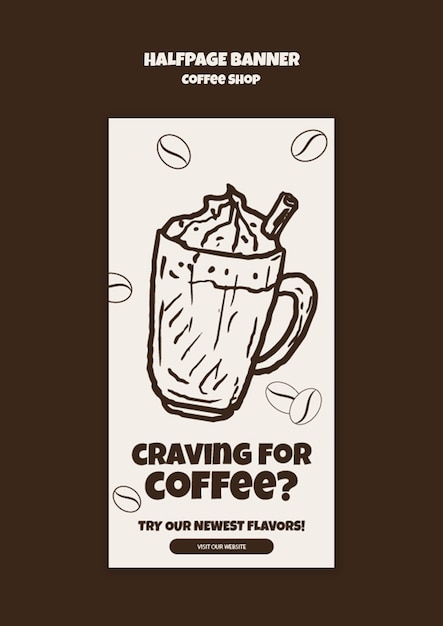 coffee shop template design