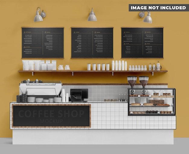 a coffee shop with a sign that says coffee shop