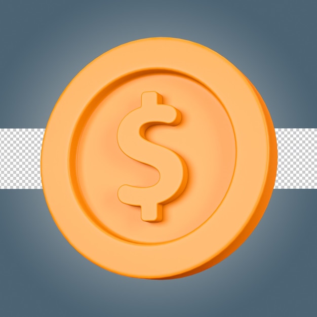 Coin 3d icon