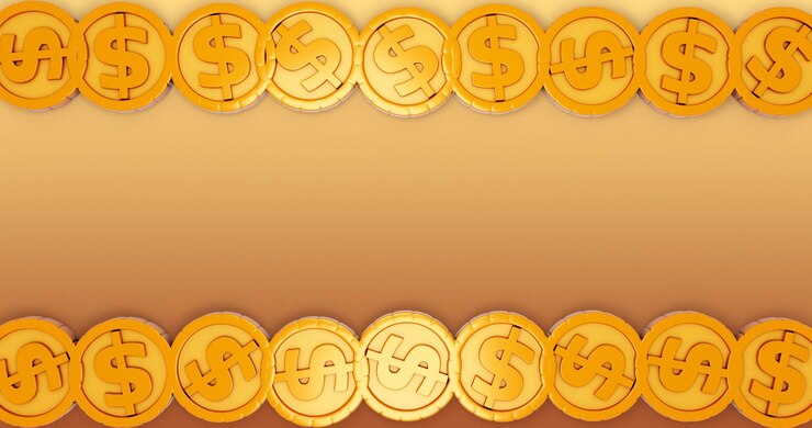 PSD coin background